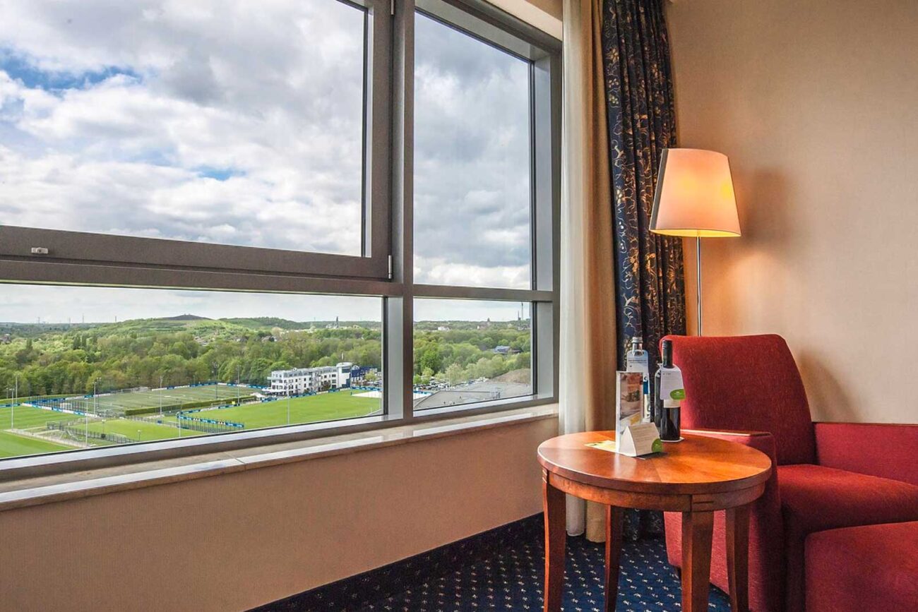 View of Training Fields from Room