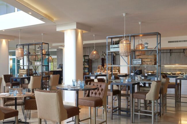 Enjoy the varied and healthy dining options