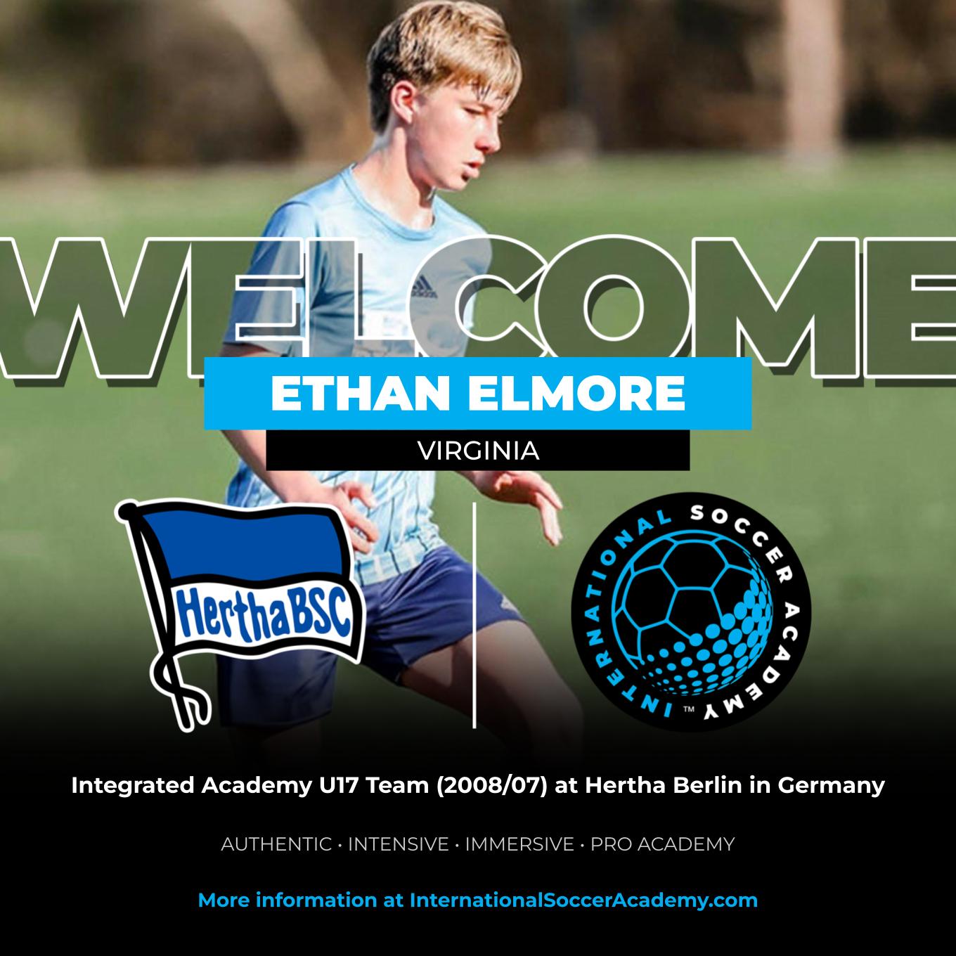 Ethan Elmore International Soccer Academy