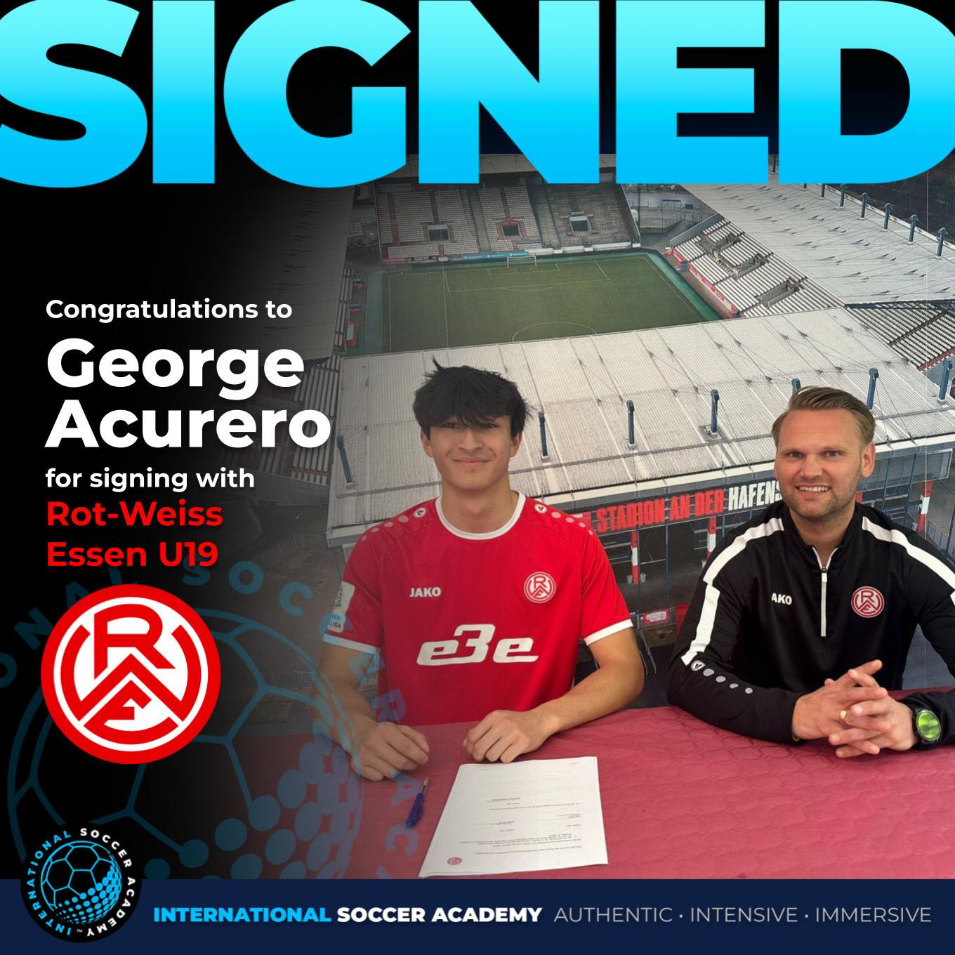 George Acurero • Rot-Weiss Essen U19