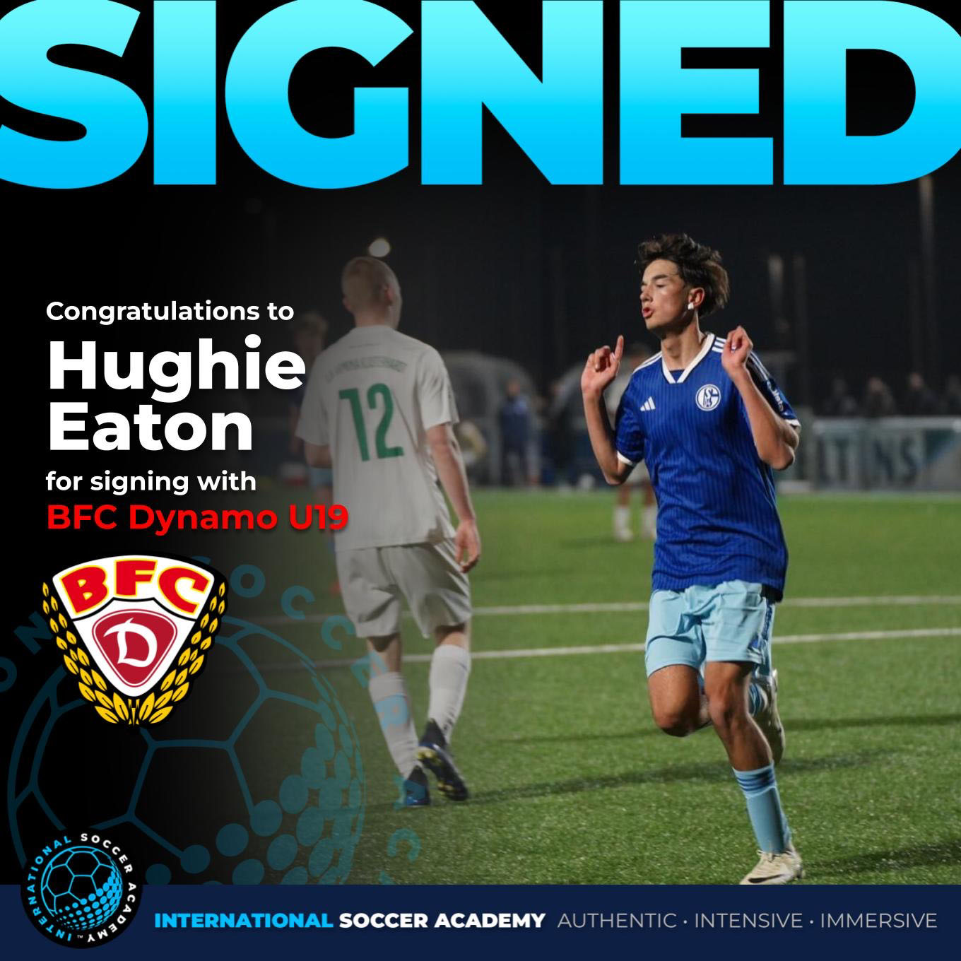 Hughie Eaton • BFC Dynamo U19