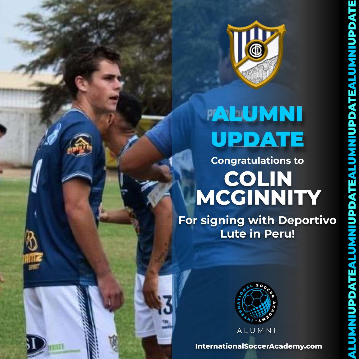 Colin McGinnity • Deportivo Lute